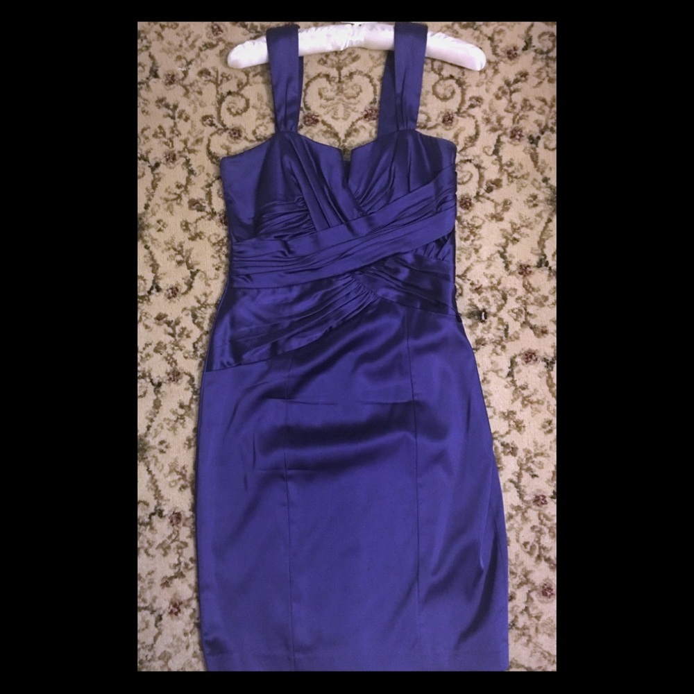 Calvin Klein Purple Dress